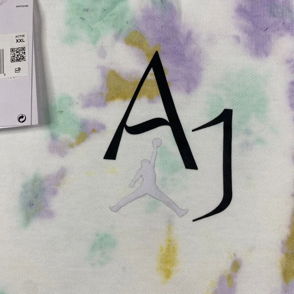 Nike‎ Air Jordan Sport DNA Tie Dye Hooded Sweatshirt Men's XXL DM1410-530 NWT